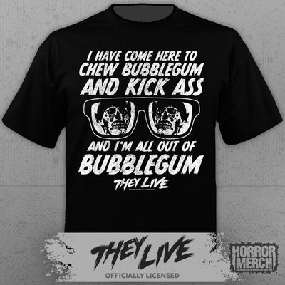 They Live - Bubblegum + Glasses Mens Shirt