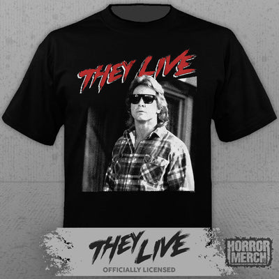 They Live - Roddy Close Up Mens Shirt
