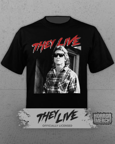 They Live - Roddy Close Up Mens Shirt