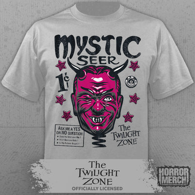 Twilight Zone - Mystic Seer Mens Shirt (Gray)