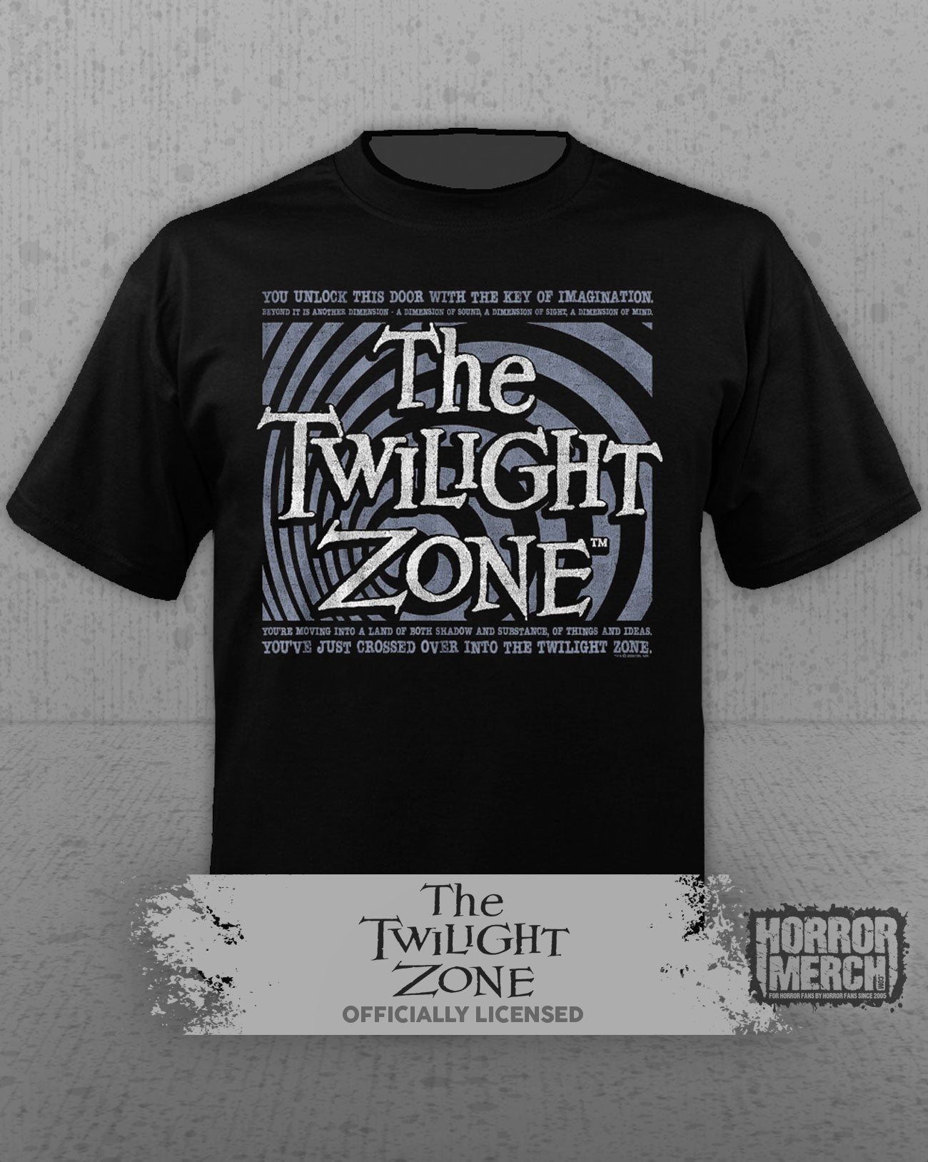 Twilight Zone - Crossed Over Into The Twilight Zone Mens Shirt
