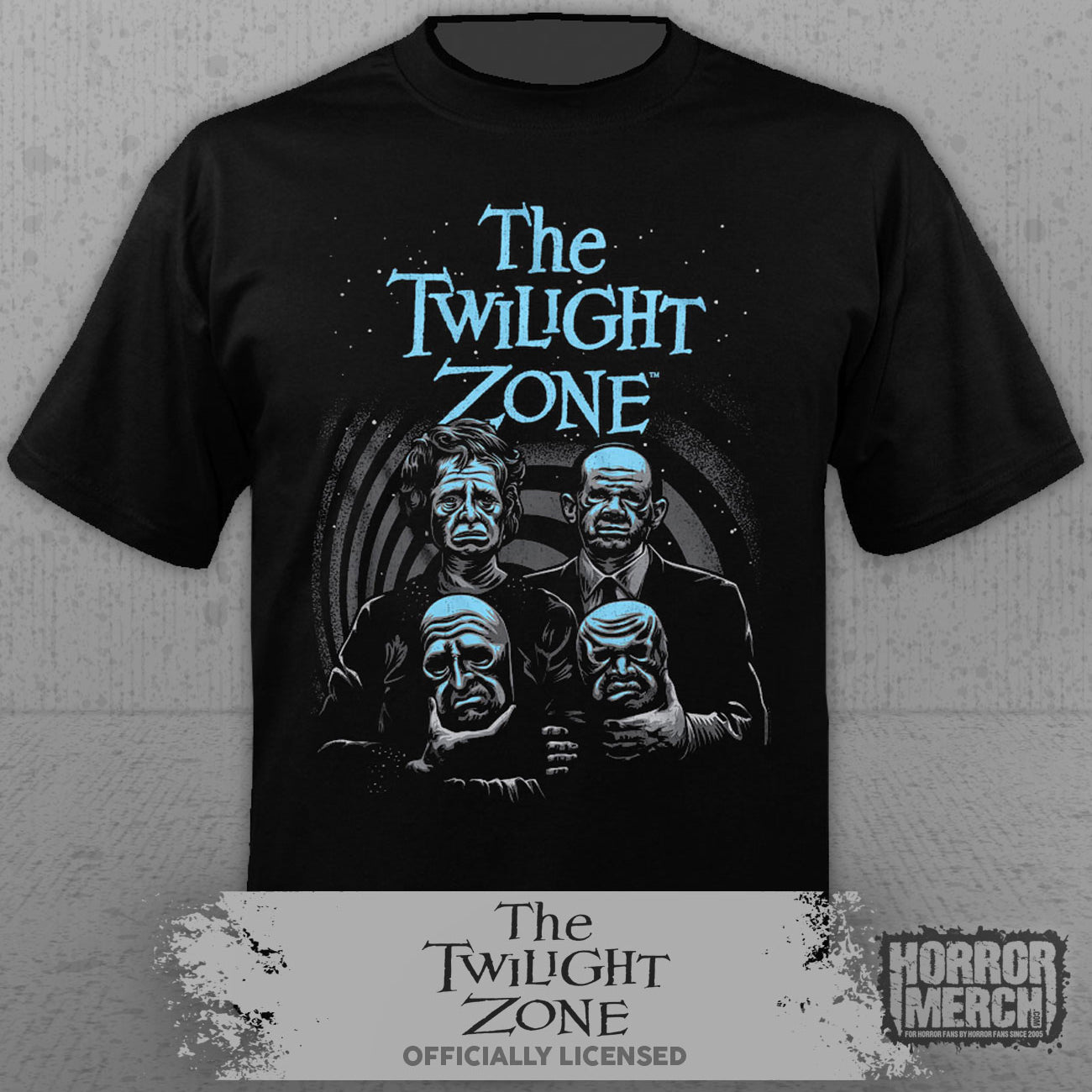 Twilight Zone - Masks Mens Shirt