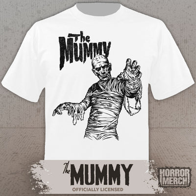 Mummy - Reaching Mens Shirt (White)