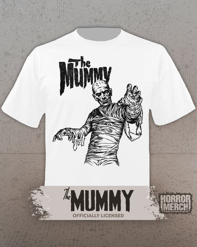 Mummy - Reaching Mens Shirt (White)