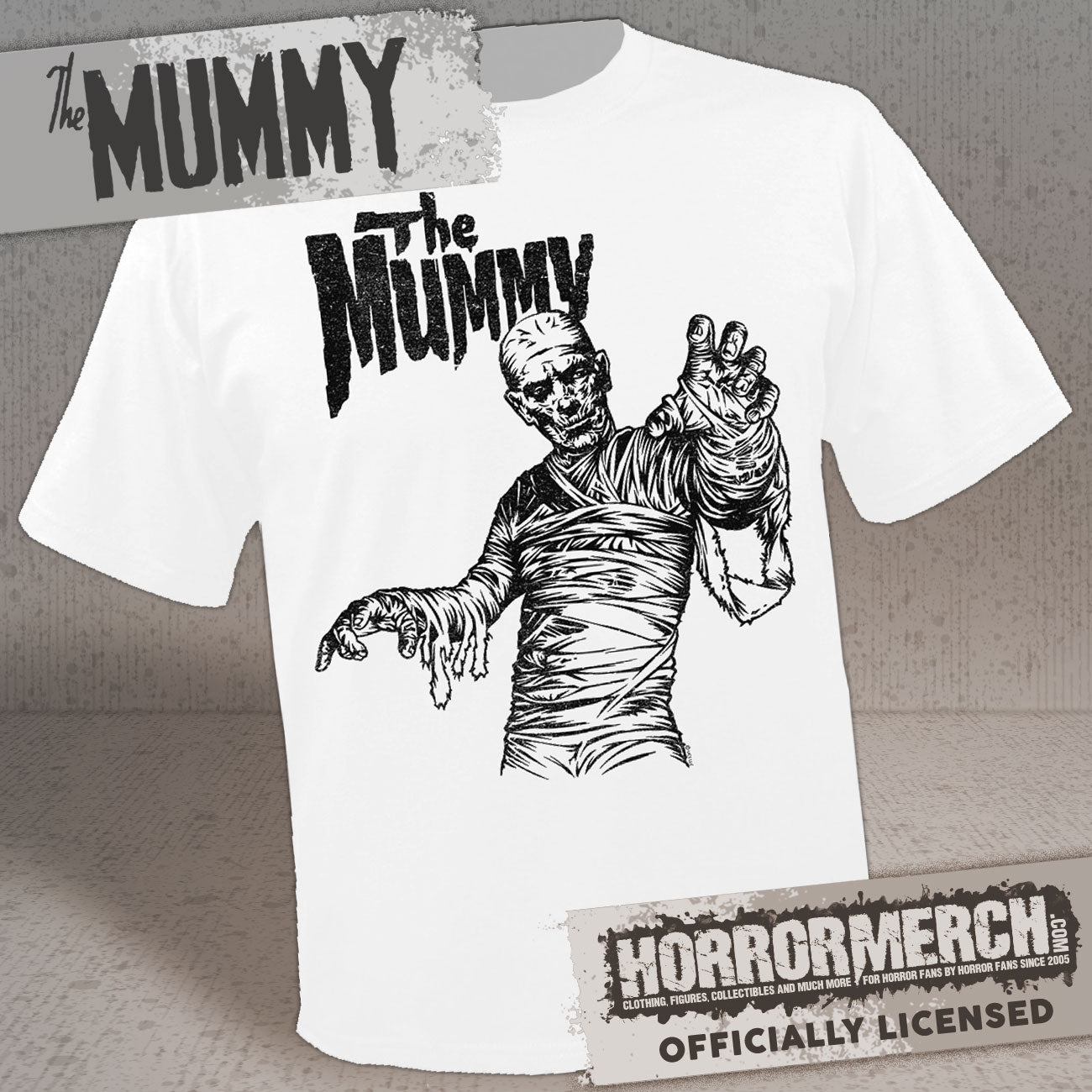 Mummy - Reaching (White) Mens Shirt