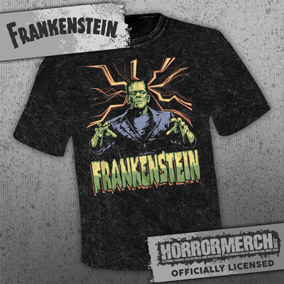 Frankenstein - Lightning (Mineral Wash) [Mens Shirt]