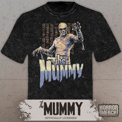 Mummy - Standing Mens Shirt (Mineral Wash)