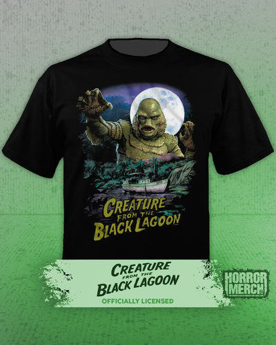 Creature From The Black Lagoon - Collage Mens Shirt
