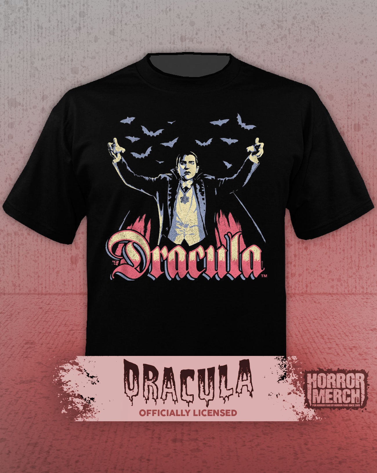 Dracula - Bats Mens Shirt