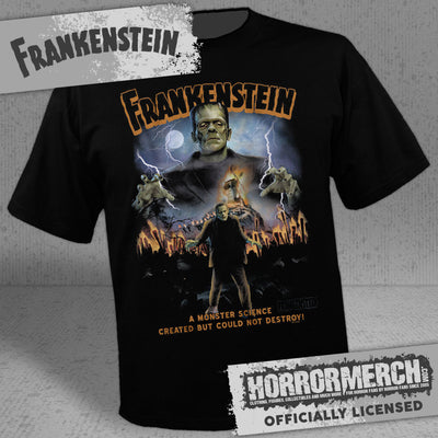 Frankenstein - A Monster Science Created Mens Shirt