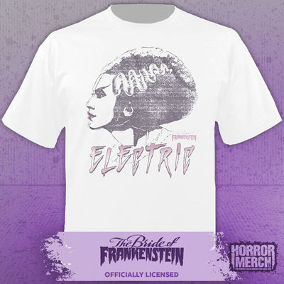 Bride Of Frankenstein - Electric Mens Shirt (White)