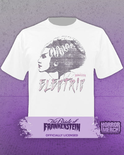 Bride Of Frankenstein - Electric Mens Shirt (White)