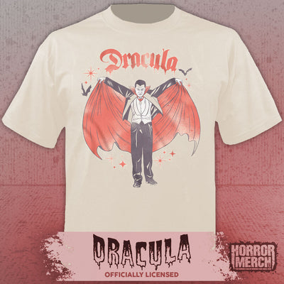 Dracula - Hovering Mens Shirt (Cream)