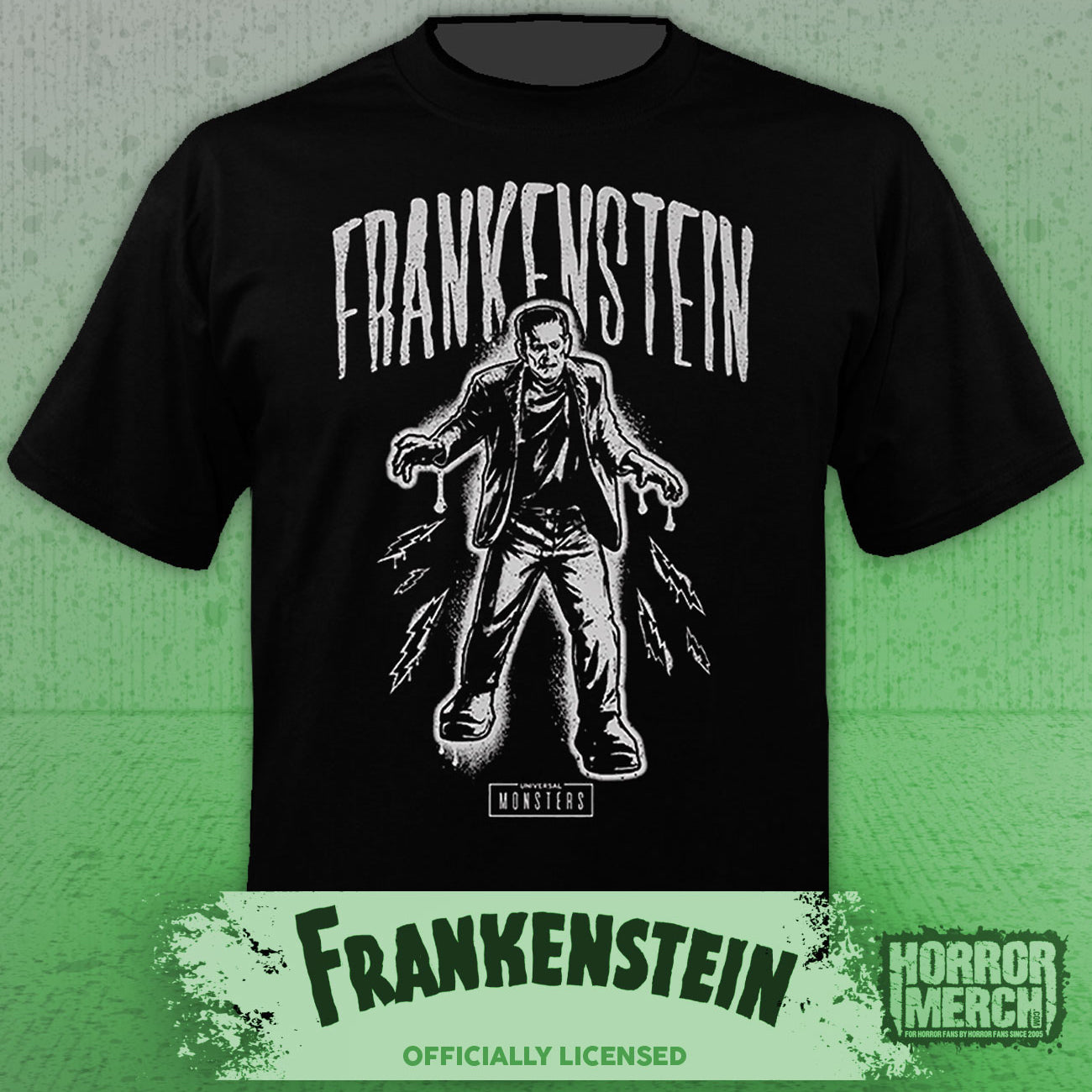 Frankenstein - Charged Mens Shirt