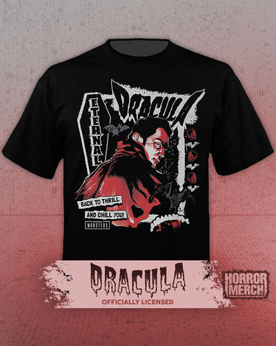 Dracula - Back For Thrills And Chills Mens Shirt