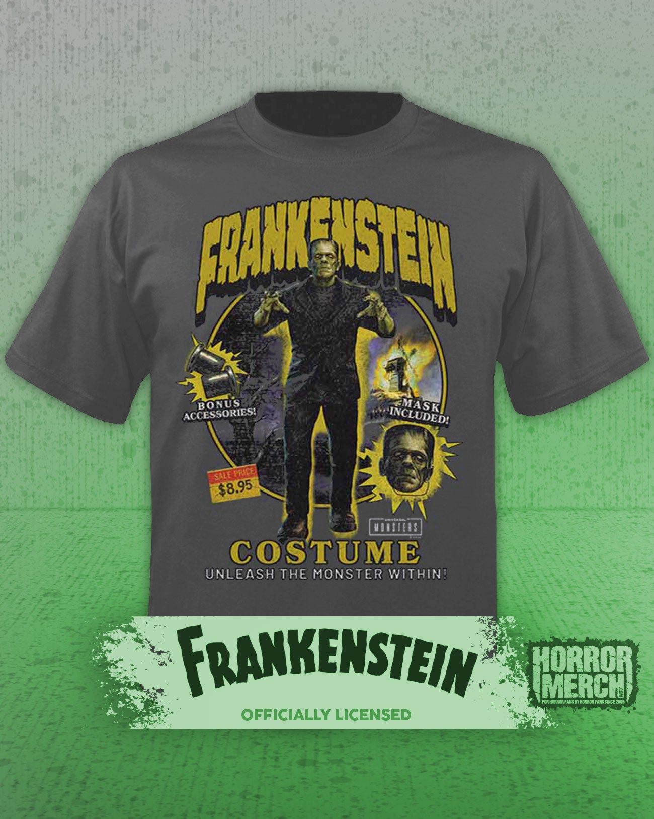 Frankenstein - Costume Collage (Gray)