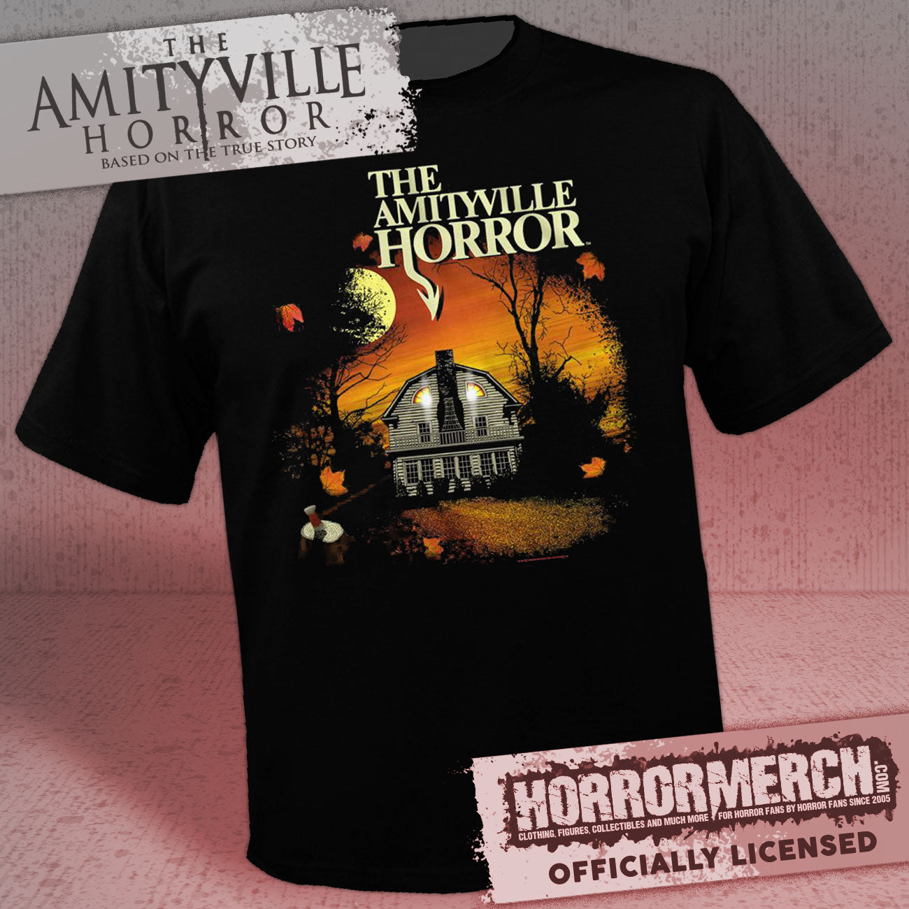 Amityville Horror - Leaves Mens Shirt