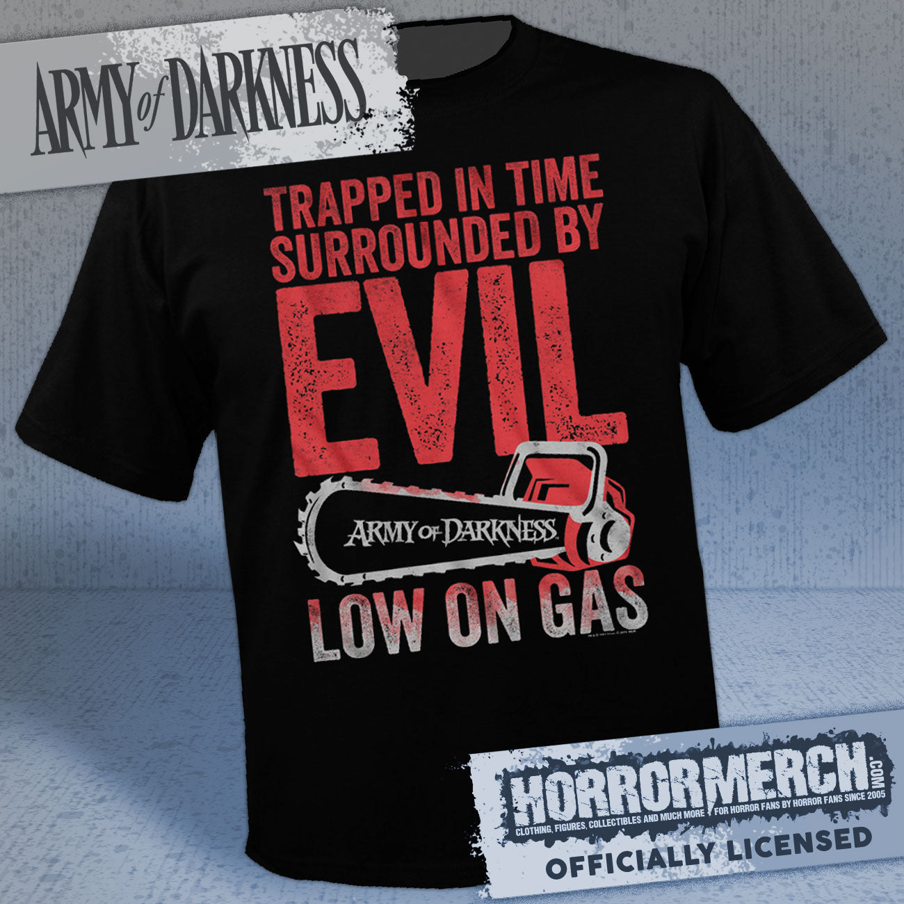 Army Of Darkness - Low On Gas Mens Shirt