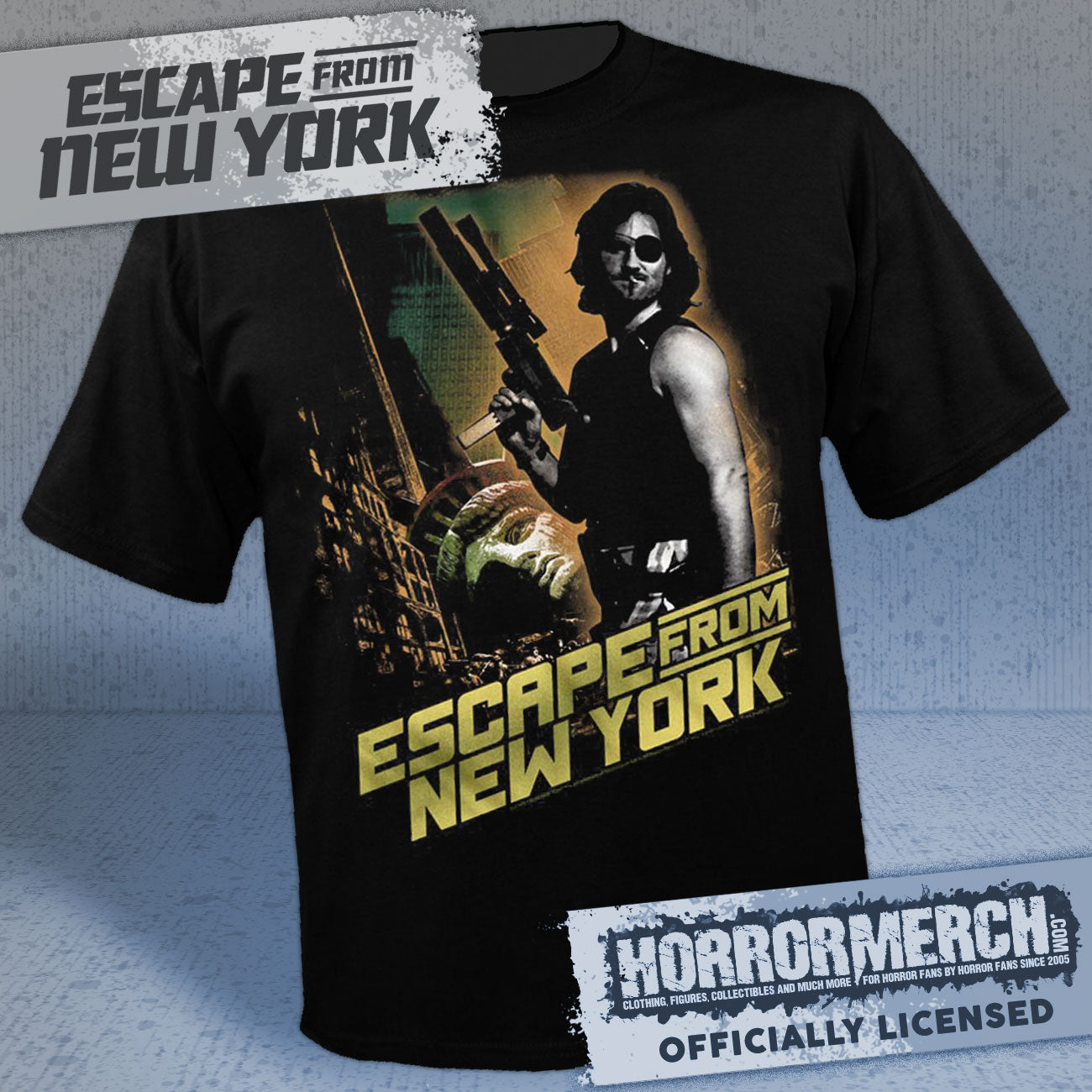 Escape From New York - Poster (Color) Mens Shirt