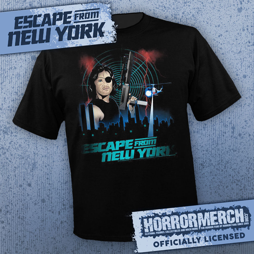 Escape From New York - Poster (Cartoon) [Mens Shirt]