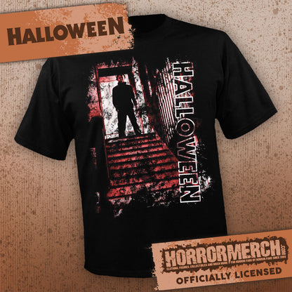 Halloween - Stairs (Black) [Mens Shirt]