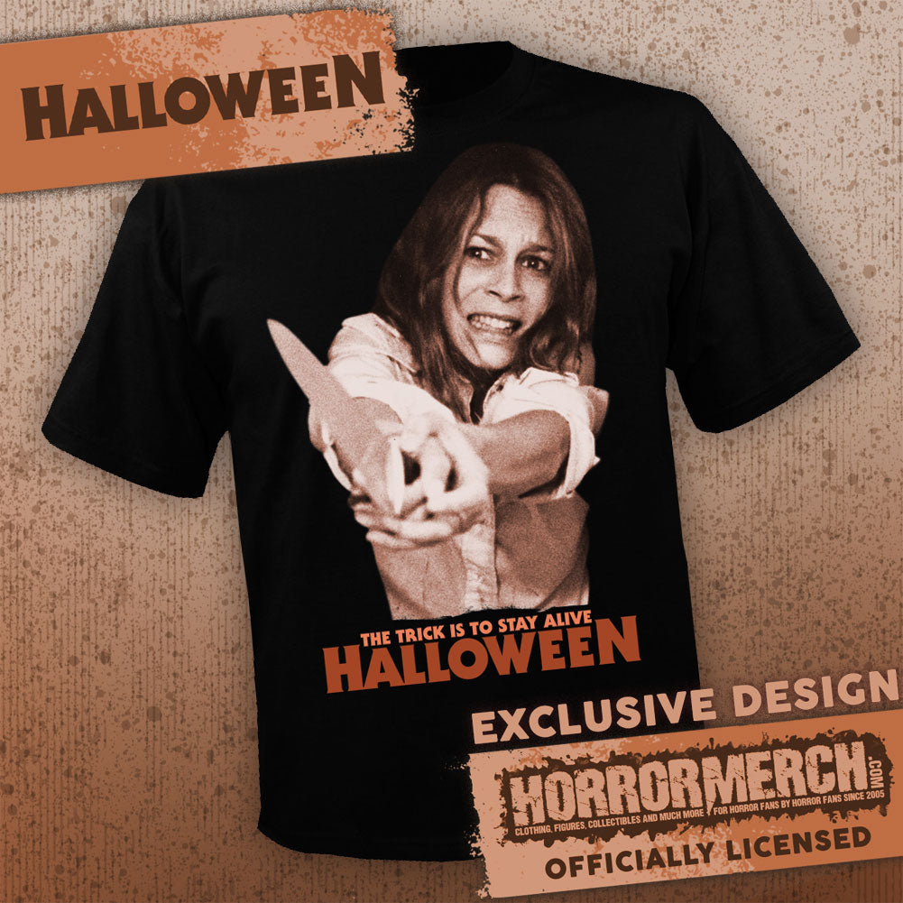 '- [Exclusive] Halloween - Laurie (Black) [Womens Shirt]