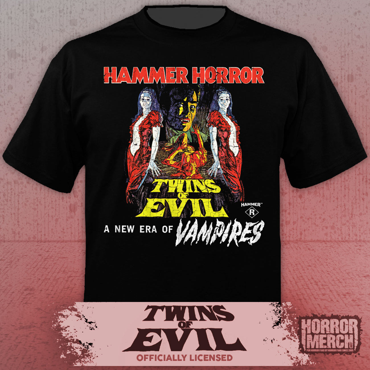 Twins Of Evil - Poster Shirt Mens Shirt