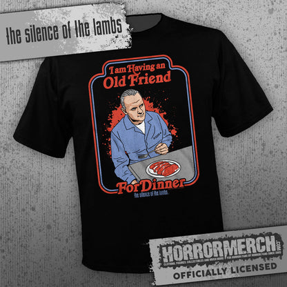 Silence Of The Lambs - Friends Cartoon [Mens Shirt]