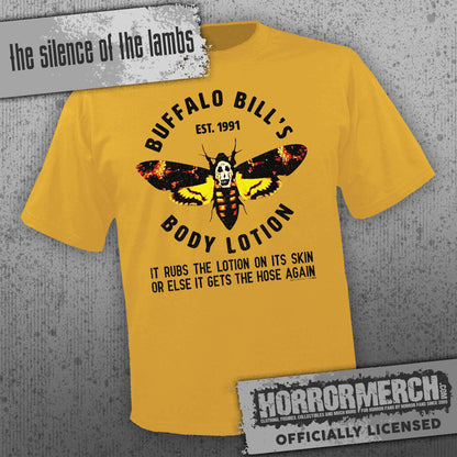 Silence Of The Lambs - Buffalo Bill Body Lotion (Gold) [Mens Shirt]