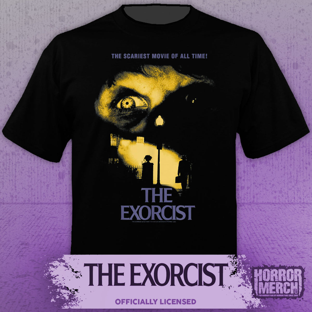 Exorcist - Collage (Yellow) Men's T-Shirt