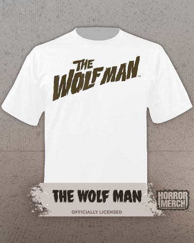Wolfman - Logo Mens Shirt (White)