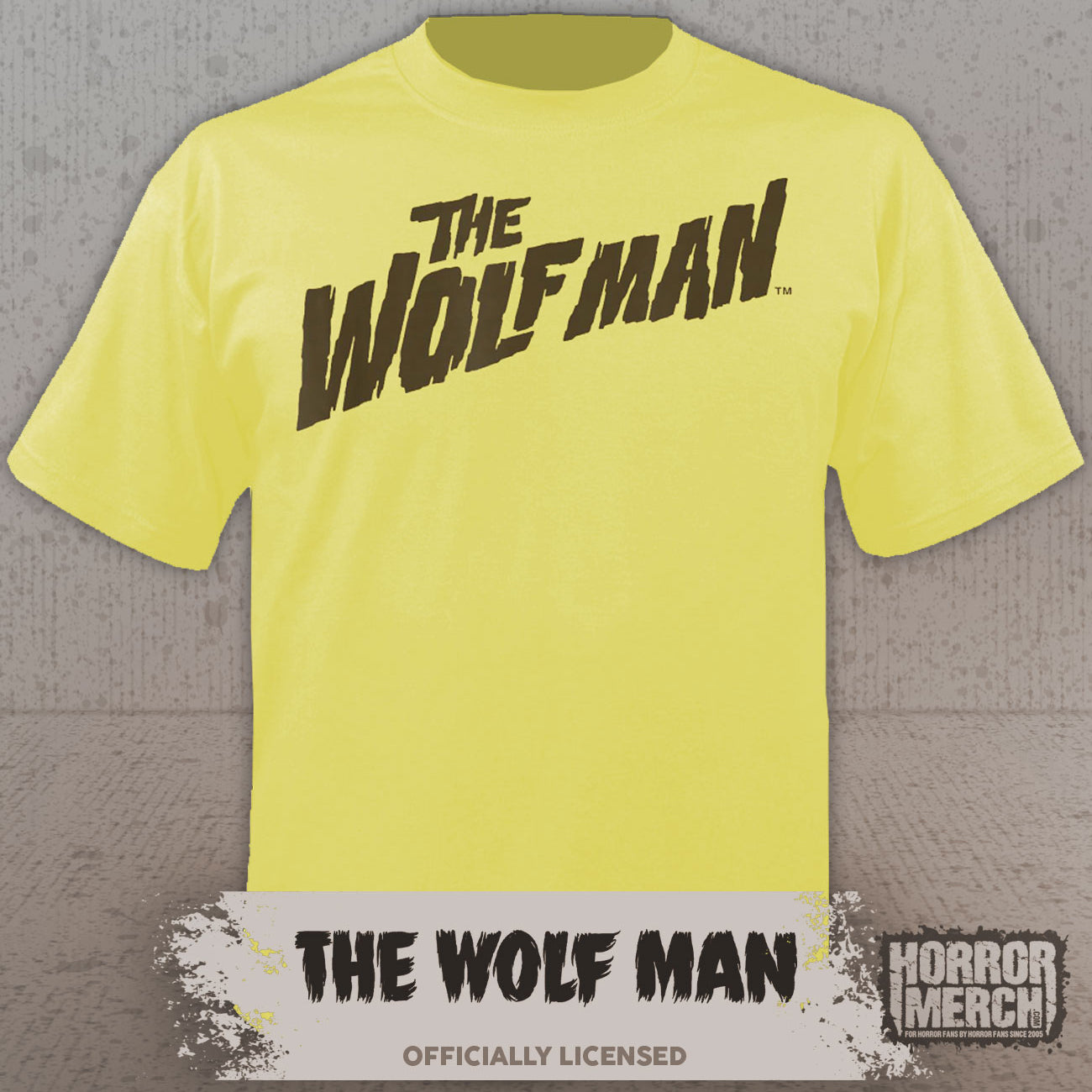 Wolfman - Logo Womens Shirt (Yellow)