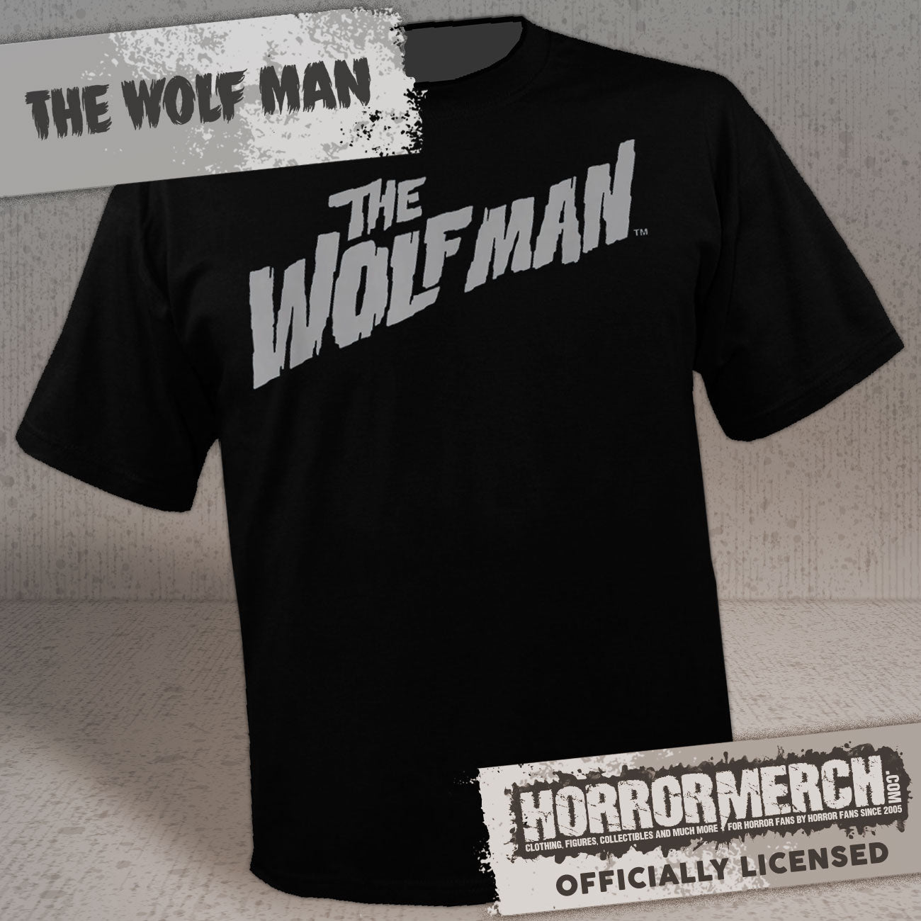 Wolfman - Logo Mens Shirt