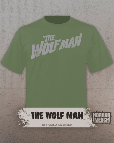 Wolfman - Logo Mens Shirt (Green)