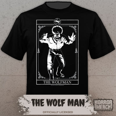 Wolfman - Tarot Card Womens Shirt