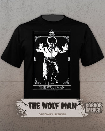 Wolfman - Tarot Card Womens Shirt
