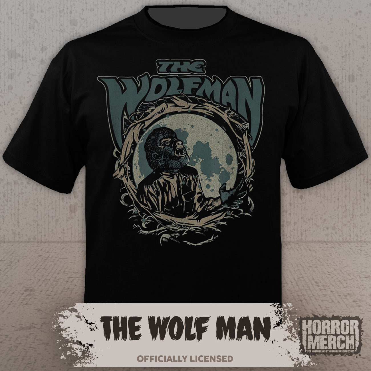 Wolfman - Wreath Mens Shirt