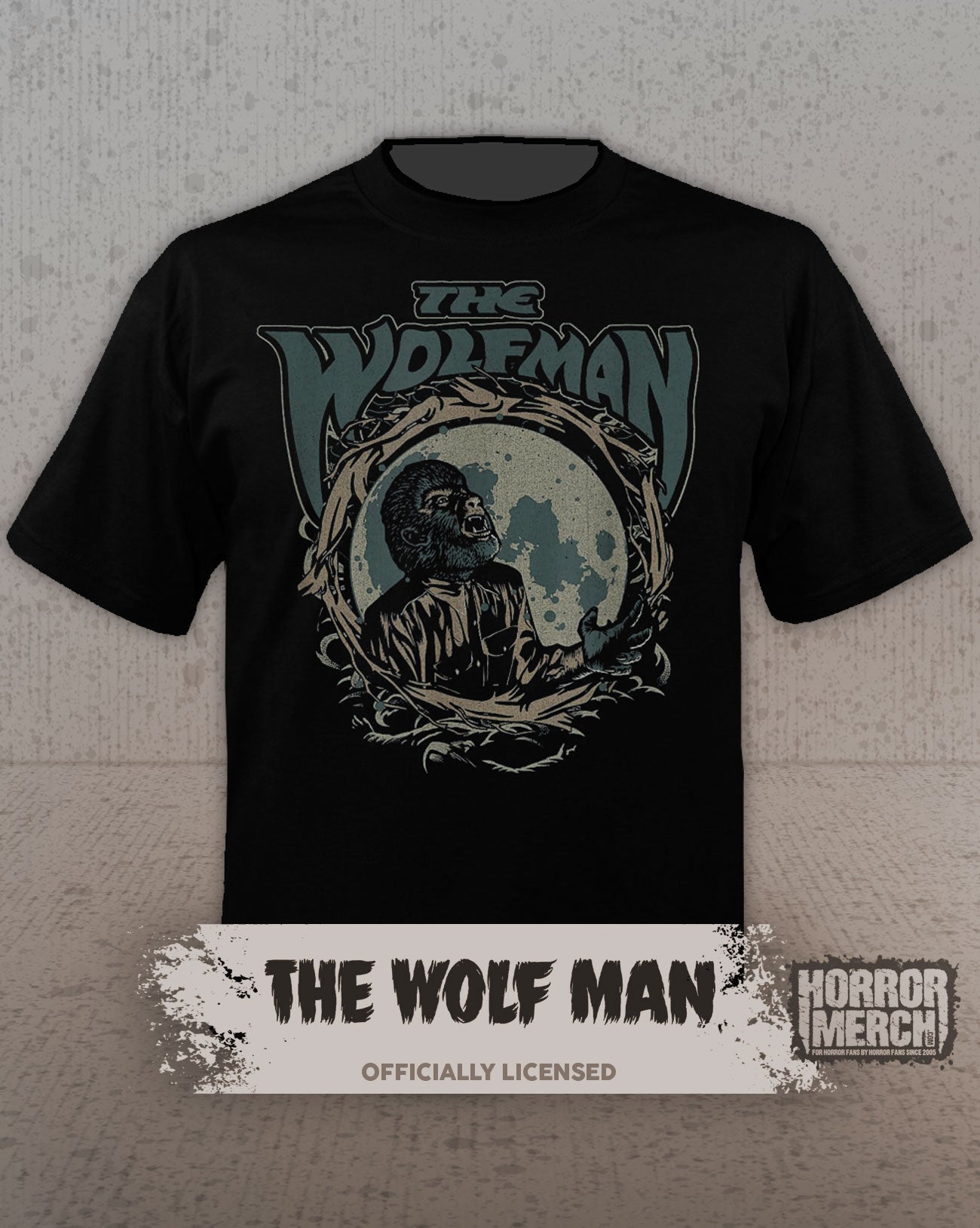 Wolfman - Wreath Womens Shirt