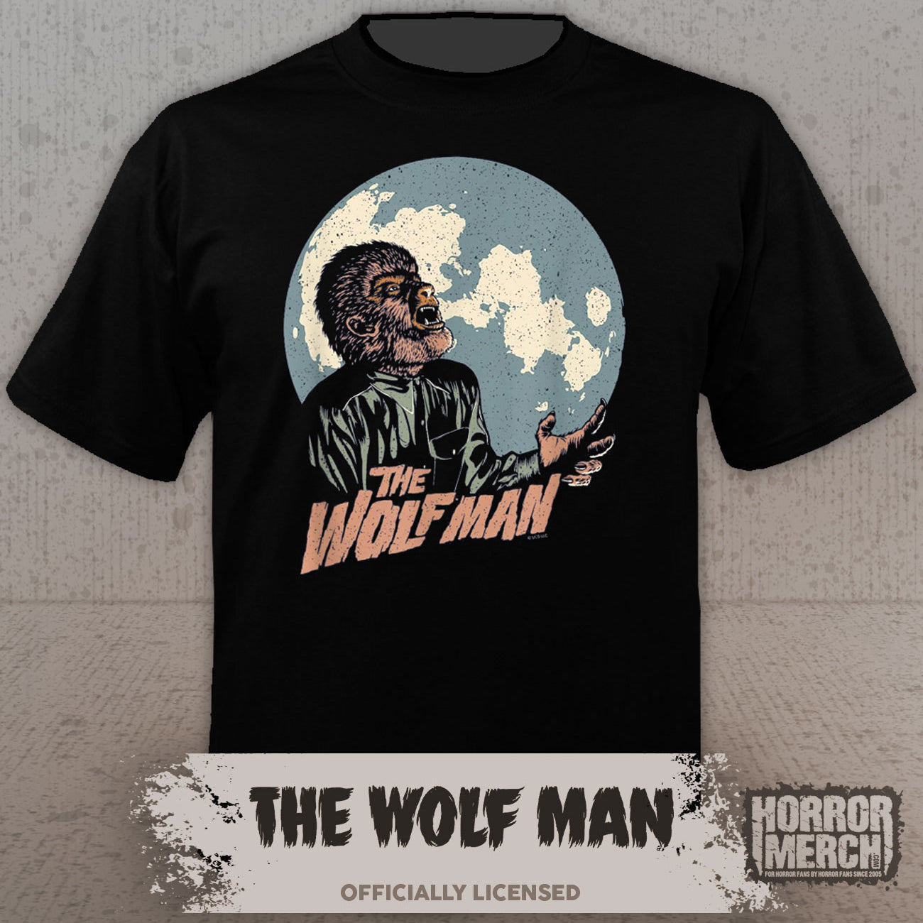 Wolfman - Full Moon Womens Shirt