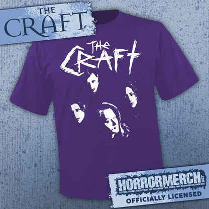 Craft - Band Logo (Purple - Front And Back Print) Mens Shirt
