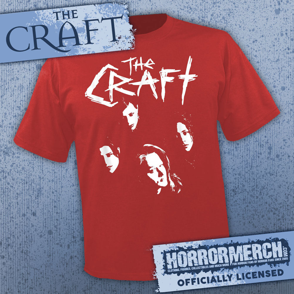 Craft - Band Logo (Red - Front And Back Print) Mens Shirt