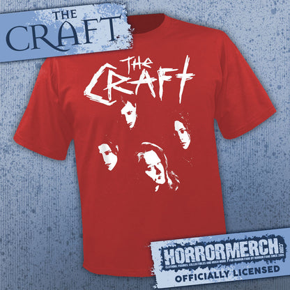 Craft - Band Logo (Red - Front And Back Print) Mens Shirt