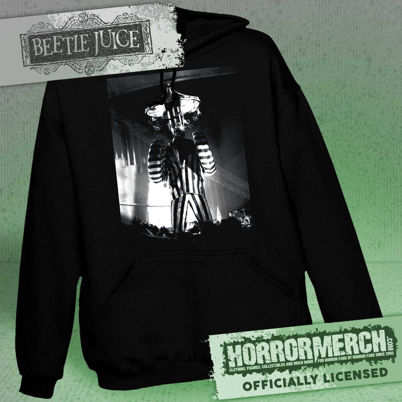 Beetlejuice - Merry-Go-Round Hooded Sweatshirt