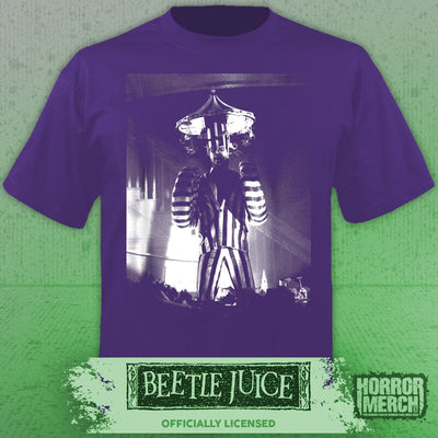 Beetlejuice - Merry-Go-Round Womens Shirt (Purple)