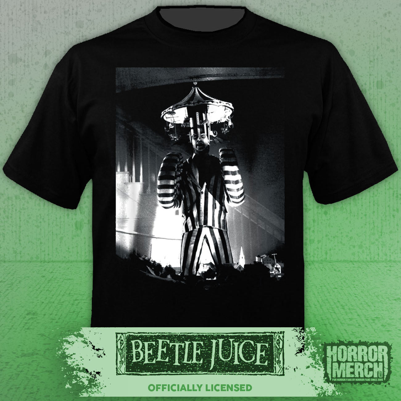 Beetlejuice - Merry-Go-Round Womens Shirt