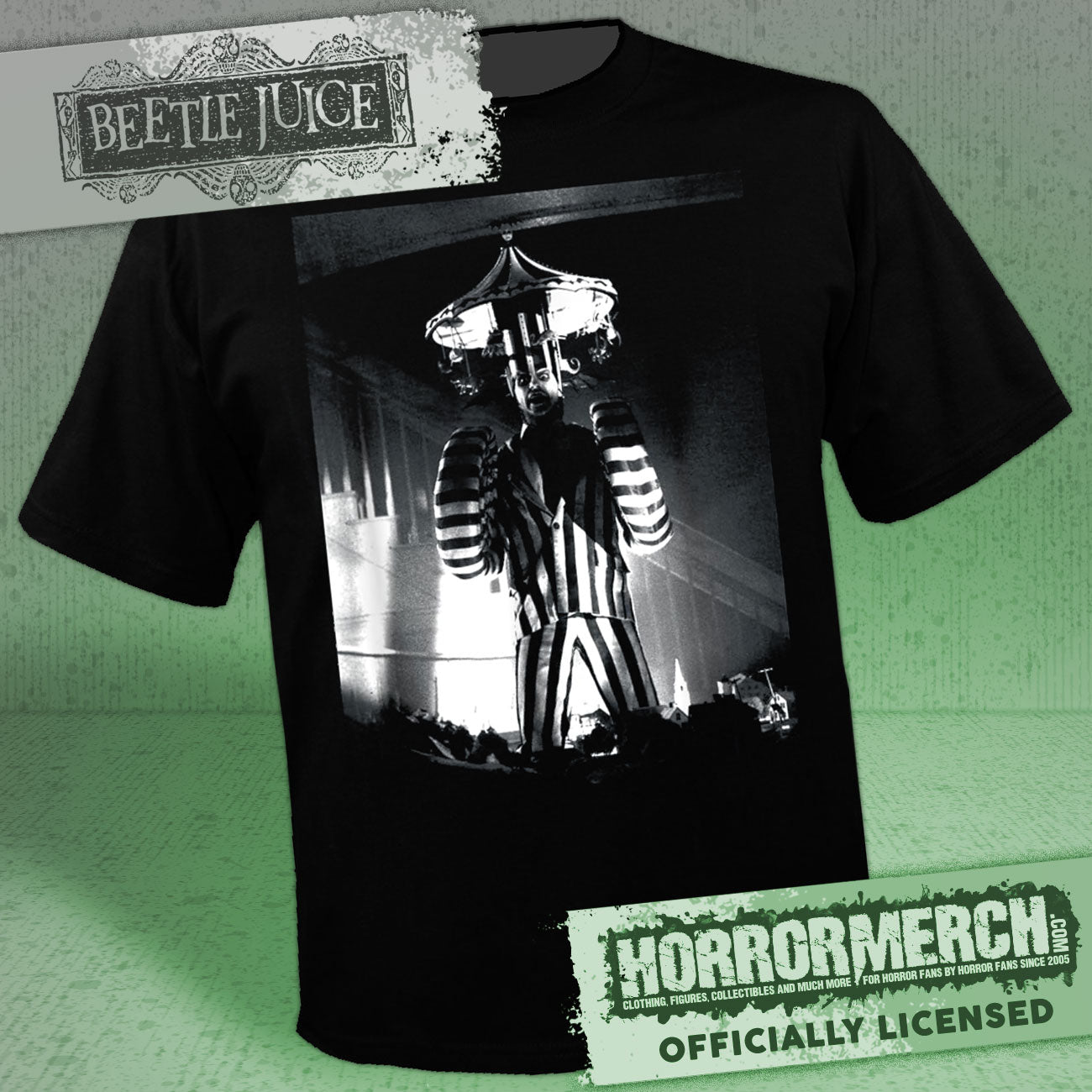 Beetlejuice - Merry-Go-Round Mens Shirt