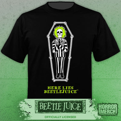 Beetlejuice - Coffin Mens Shirt