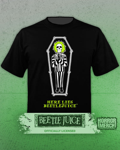 Beetlejuice - Coffin Mens Shirt