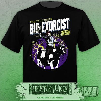Beetlejuice - Bio-Exorcist Cartoon Mens Shirt