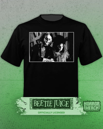 Beetlejuice - Wedding Photo Mens Shirt